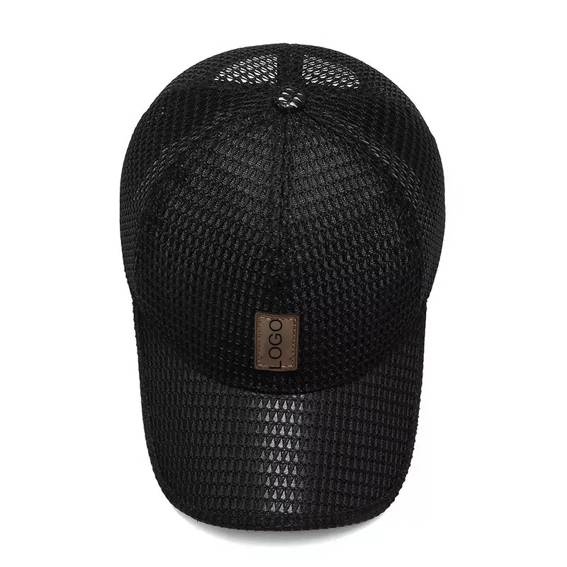 Mesh de vară respirabil feminin de baseball coreean masculin masculin timp liber de protecție solară