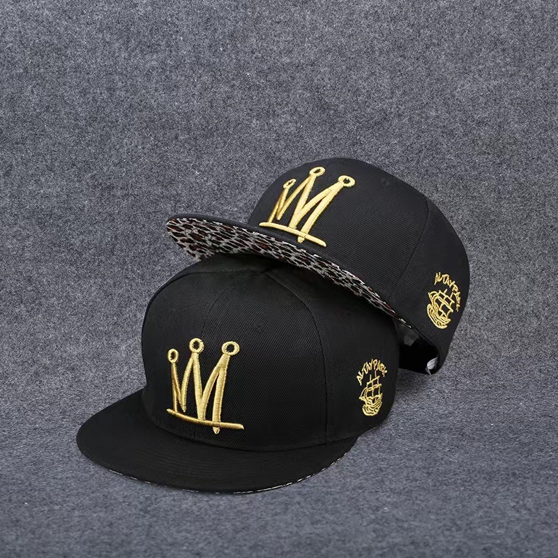 Pălărie pentru bărbați \\ la modă plate cu hip-hop pălărie hip-hop Versiune coreeană a lui Ins Trendy Brand Summer Flat Edge Baseball Cap Cap pentru femei \\