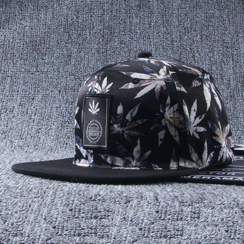Curba de personalizare din fabrică Flat Brim Brim 6 Panouri Hip Hop Hip Hop Cap de baseball dinnailon