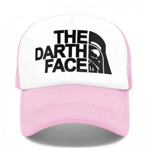 Darth Trucker Cap Star Cap Men Men Funny Face Hat Baseball Caps Cool Summer Mesh Net Hat pentru bărbați