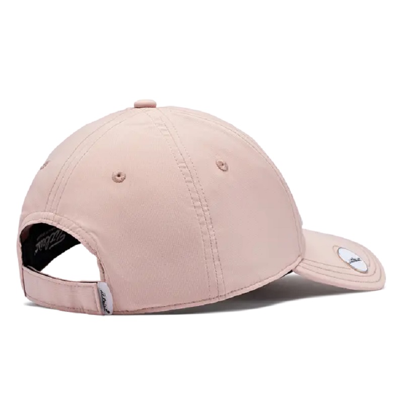 Jucătorii femeilor Performanță Golf Cap Custom TPU logo 6 panou structurat capace de baseball structurate de baseball curbat Bill Rose Golf Ulps