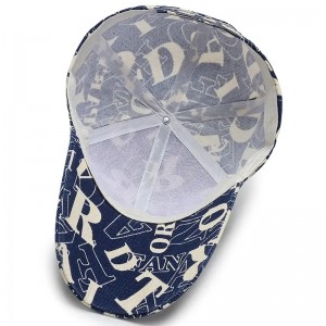 Coreeană Nouă scrisoare cu 6 panouri Snapback Sports Caps Baseball Bumbac Pai de bumbac pentru bărbați pentru femei