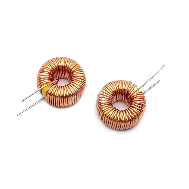 Inductoare toroidale-Inel magnetic depozitare energie inductor Ferrită miez vertical orizontal galben-alb albastru-verde-gri-gri