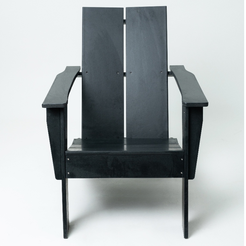 Modern Adirondack scaun textura lemnului
