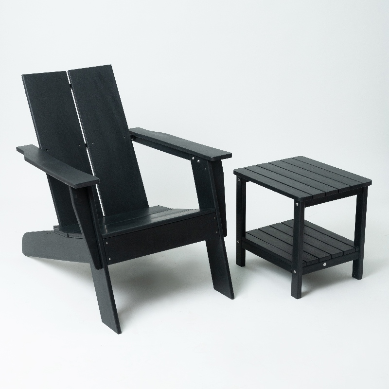 Modern Adirondack scaun textura lemnului