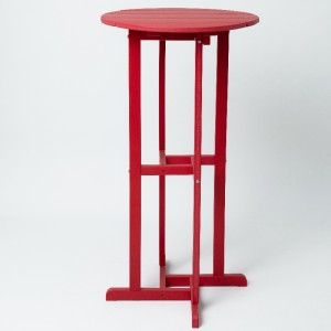 Masă laterală rotundă în aer liber