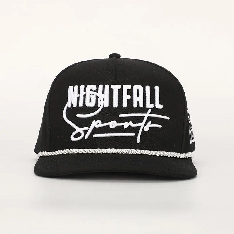 Coider personalizat cu ridicata 5 panou de bumbacnegru Sport tata pălărie pentru bărbați femei golf gorras șapcă de baseball
