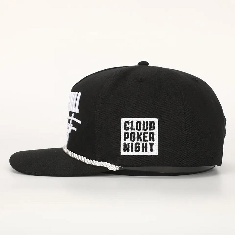 Coider personalizat cu ridicata 5 panou de bumbacnegru Sport tata pălărie pentru bărbați femei golf gorras șapcă de baseball