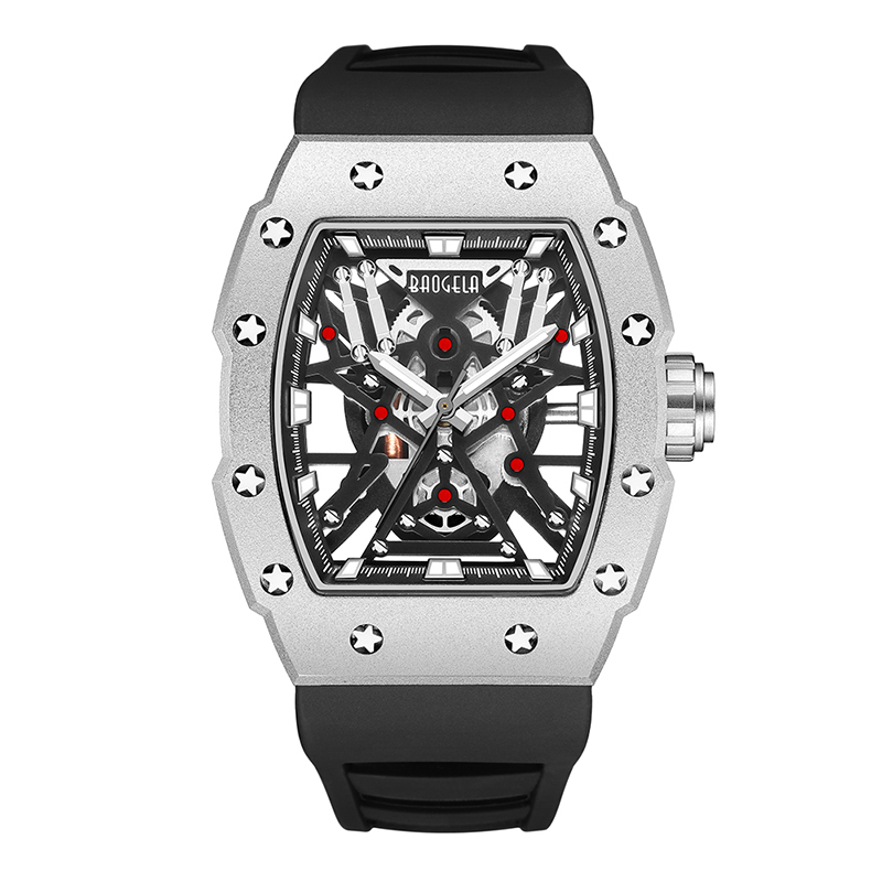 BAOGELA TOP BRAND DOMANDANT TONNEAU STYL MECANIC STIL INDUSTRIAL SCHELET LUMELETOU SPORT SPORTURI SPORTURI SPORT