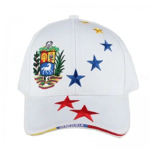 șapcă de baseball de broderie din Venezuela personalizată