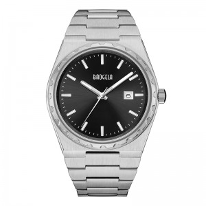 BAOGELA 40mm Brand All Gold Oțel inoxidabil Men \\\\ Wristwatch Busies