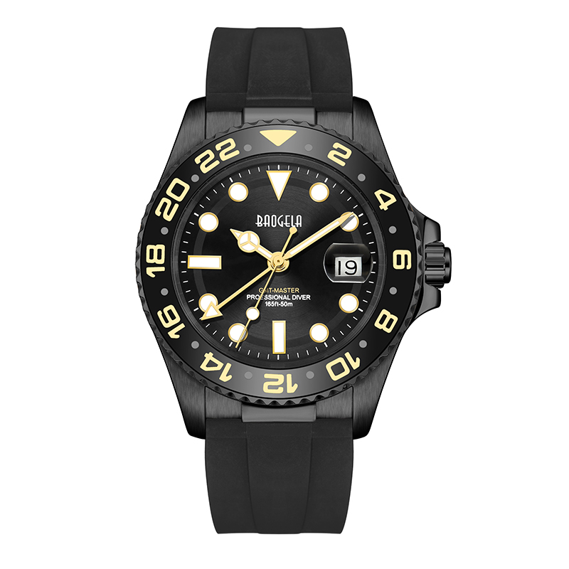 BAOGELA TOP BRAND 50M APRAFOR ROSE AUR AUR MENERI MENERI CUMPĂRĂ CUPLURI DE Fashion Fashion Watch Swiss Movement Wristwatch 22805
