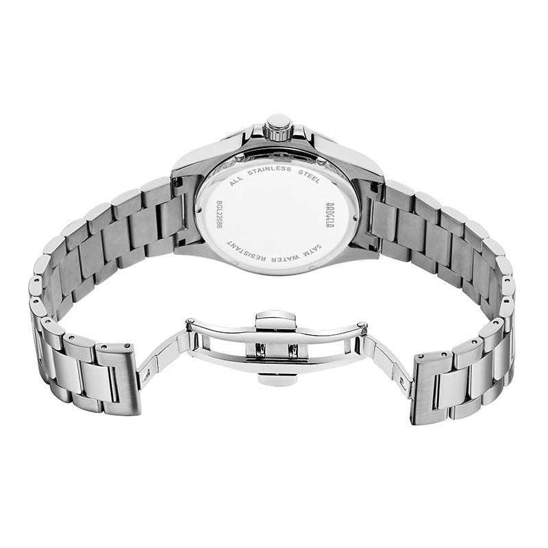 Baogela New Blue Water Ghost Watch Watch Men \\ s -a ceas 50 de metri impermeabil cu oțel inoxidabil mișcare elvețiană Regio Masculino 22807