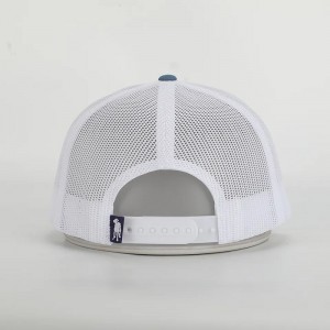 Personalizare de înaltă calitate 6 panou Richardson 112 Cap Capt bumbac, pălărie de camioane structurate cu plasă cu patch -uri din piele