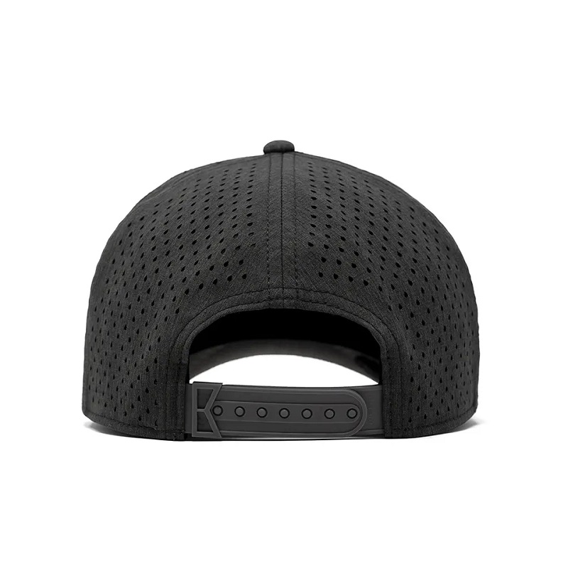Capa de baseball din cauciuc personalizat de înaltă calitate, capac de baseball, cu laser, cu laser, pălărie perforată de gaură cu laser, pălărie de tata de golf performanță