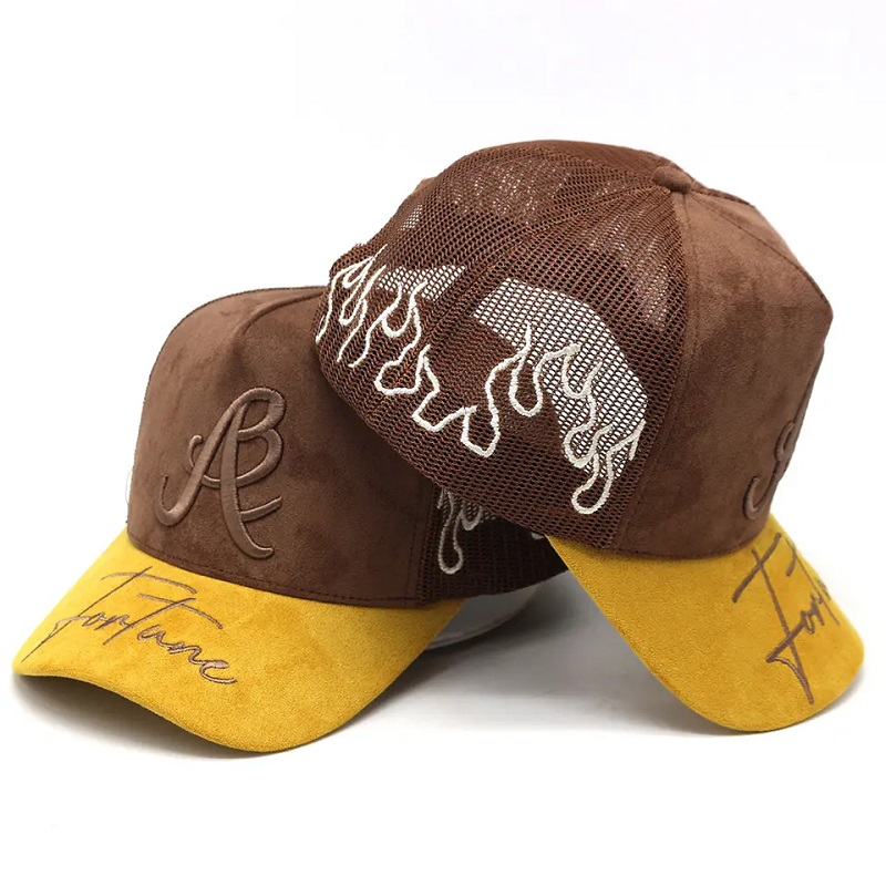 Fabrica de căprioară personalizată pentru căprioară pălărie de broderie logo -ul de pălării de camionare