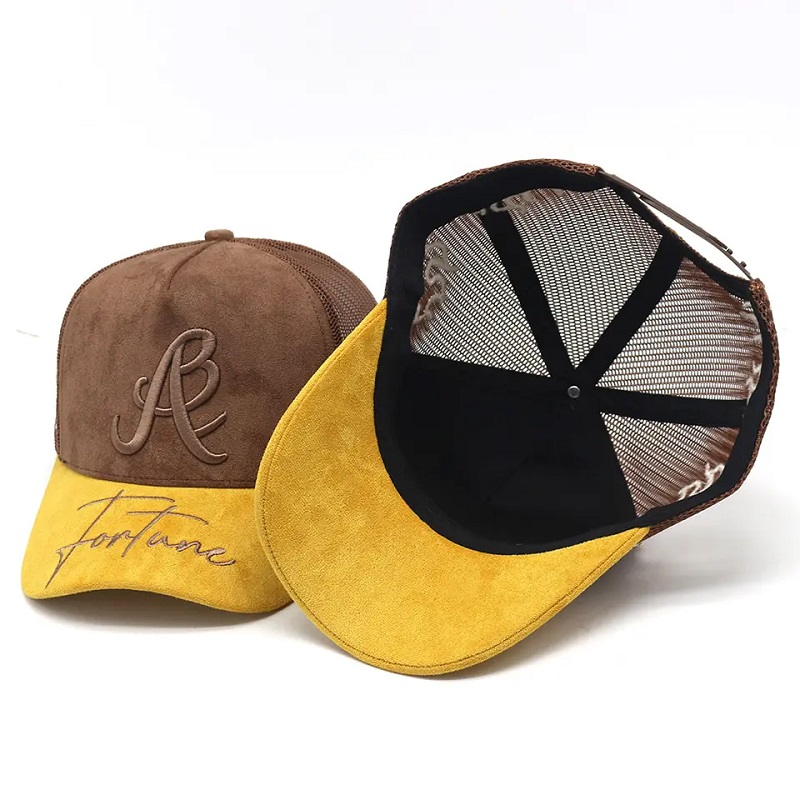 Fabrica de căprioară personalizată pentru căprioară pălărie de broderie logo -ul de pălării de camionare