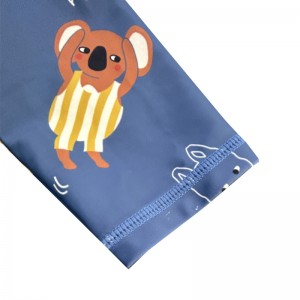 Petenee cu imprimeu de desene animate pentru copii cu fermoar pentru copii