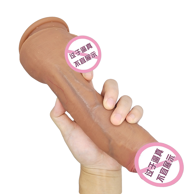 876 Dildo de silicon realist cu cupă de aspirație G-spot Stimulare Dildos Sex Anal Jucării pentru femei și cuplu
