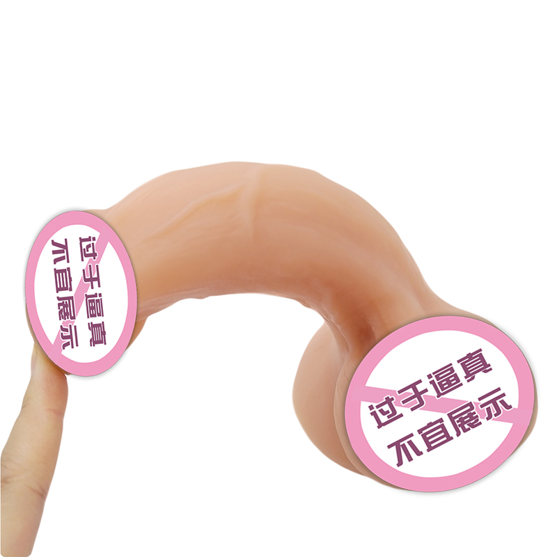 901 Cupa super aspirație masturbare feminină dildos silicon dildos realist moale uriași jucării sex -penisnegru realist dildos pentru femei