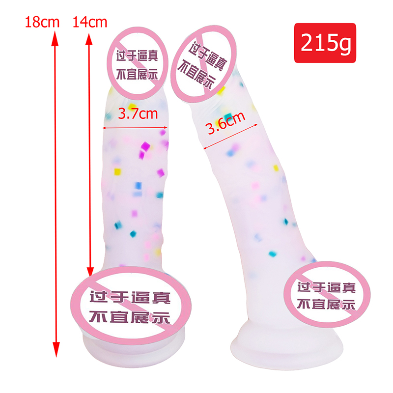 807 mărirea penisului Telescopic Aruncare Crystal Penis câine uriaș Anal Dildo Jucărie sexul mare Long Realist Dildo pentru femei
