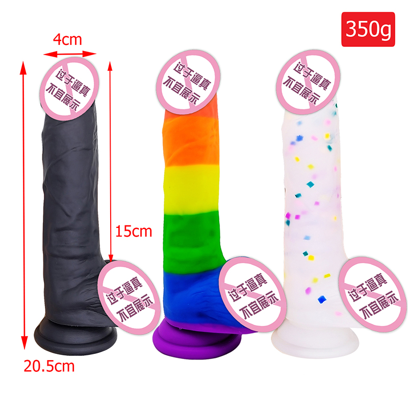 806 PENIS PENIS LISCARGEMENT TELESCOPIC PENIS PENIS Câine uriaș ANAL ANAL ANAL JOY BIG Long Realist Dildo pentru femei
