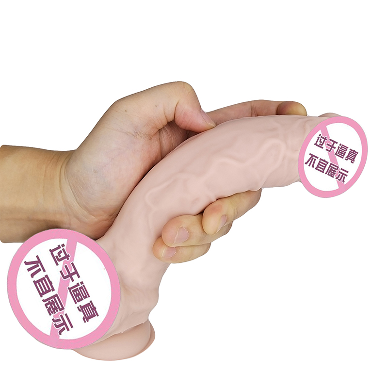805 Penis mărirea penisului Telescopic Aruncând Penis câine uriaș Anal Dildo Jucărie sexul mare Long Realist Dildo pentru femei