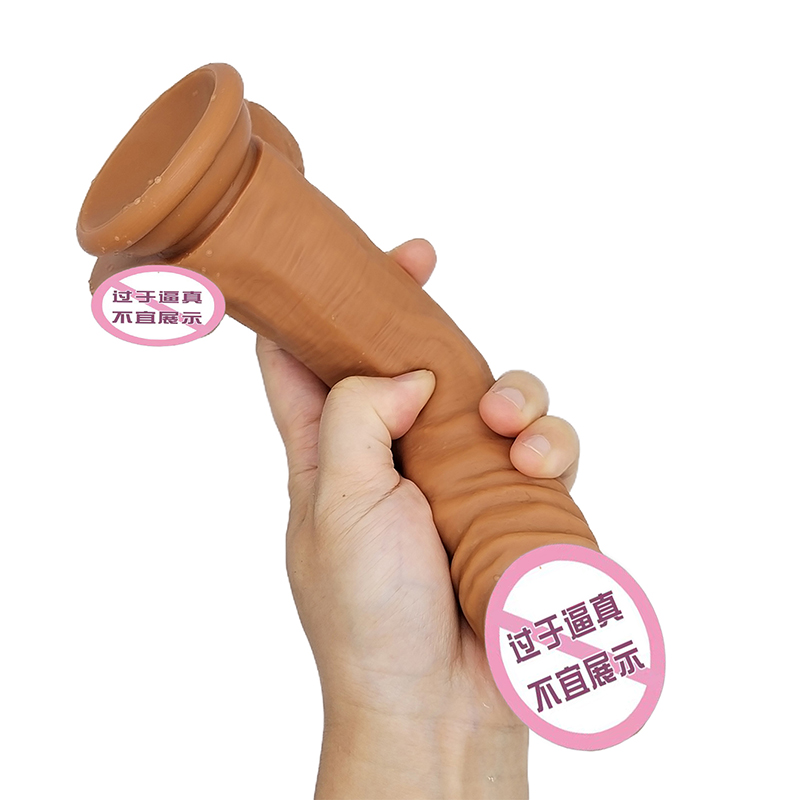 803 Cupa Super de aspirație Masturbare Dildos Silicon Dildos Realist Soft SEX GRUY SEX Penisnegru Realist Dildos pentru femei