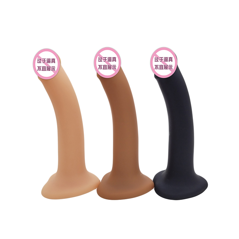 852 Dildo siliconic realist cu cupă de aspirație G-spot Stimulare Dildos Sex Anal Jucării pentru femei și cuplu