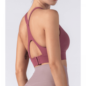 Cross Buckle Hollow Out sutien sport