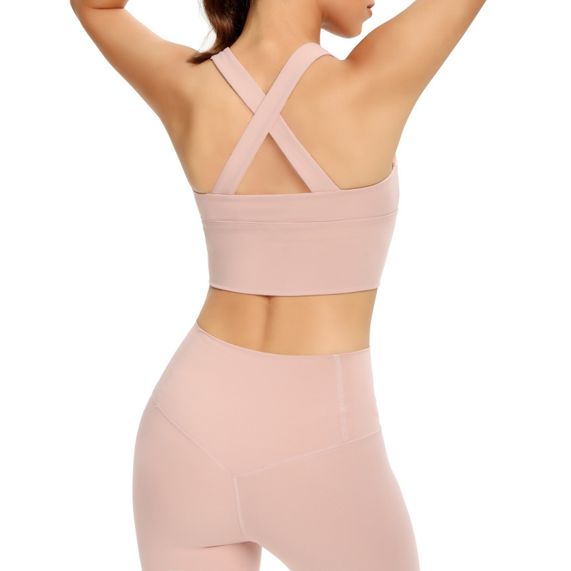 Set de yoga cu fermoar cu fermoar