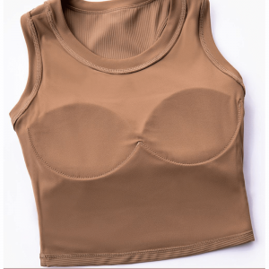 Vesta de yoga fixă ​​cu o bucată fixă