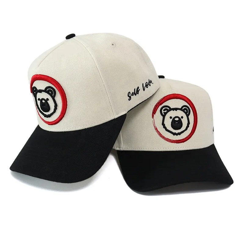 Nou design personalizat la cald 5 panou pentru adulți capace de baseball din bumbac cu 3D cu logo brodery pălării sportive pentru bărbat și femei