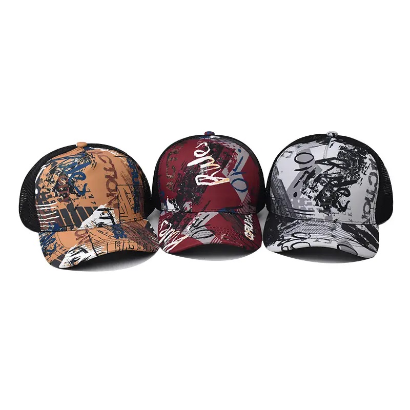 Pati de plasă cu ochiuri de hip hop ieftin de la soare Snapback Hip Hop