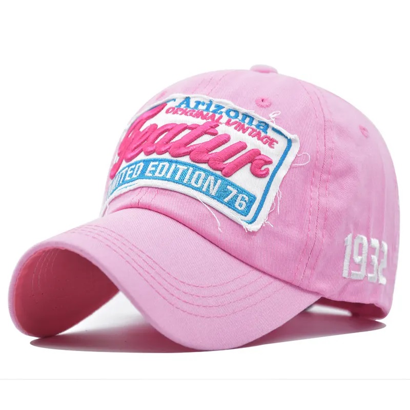 UNISEX Bumbac reglabil CAPTON CAZUL CUMPĂRAT 6 PANELE POLEBL POLEBL POLATE PAC CAP cu logo -ul personalizat de broderie