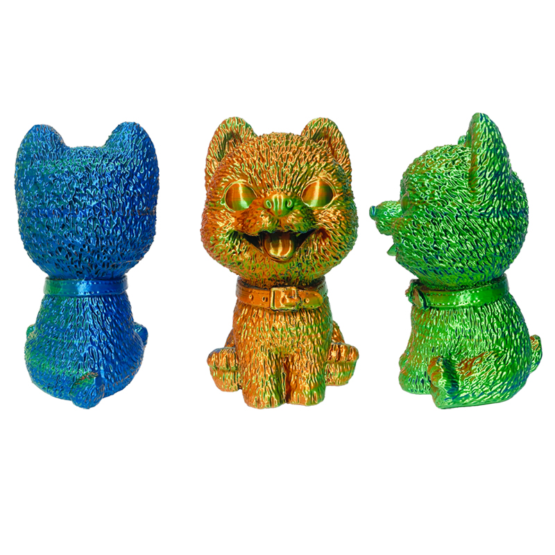 PLA Filament Silk Triple Color Filament, 1,75mm Filament 3d, Filament de imprimantă 3d