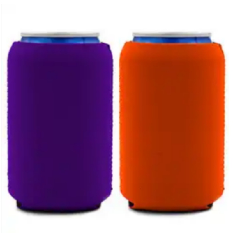 Promovare Sublimation OEM Personalizează logo -ul color Fără marcă tipăritenu poate mânecă ascunde o bere cola mai răcoroasă