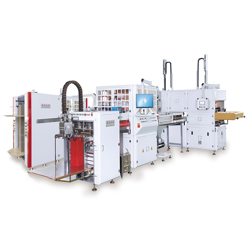 DG-567ACB Mașină automată de fabricare a cutiei automate cu dublă stație