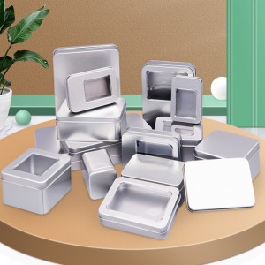 Cutie de ambalaje electronice cutia de tinplate cutia dreptunghiulară