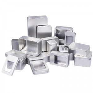 Cutie de ambalaje electronice cutia de tinplate cutia dreptunghiulară