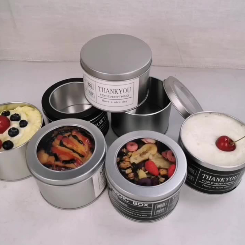 Fabrică rotundă de mousse tort cu ridicata poate fi personalizată cutia de ambalare a alimentelor cutii cu bomboane