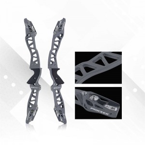 ET-12 25inches Color Grey Rh ILF Recurează arcul RISERS