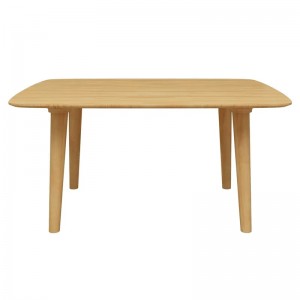 Masă de capăt de bambus 31 inch Masă de ceai de cafea pentru living pentru cameră de zi mobilier pentru casă