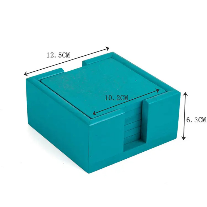 Coasterul ecologic de bambus de bambus fantezist ecologic