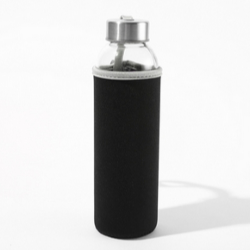 Neopren reciclat OEM disponibil suport de sticlăneopren de 500 ml cu curea