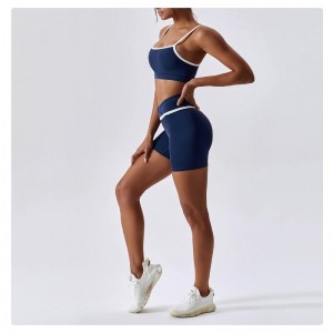 SC9271 Active Women Yoga Fitness Antrenament Yoga Seturi scurte Sport Sutien Sutien pentru femei cu Yoga Seamles