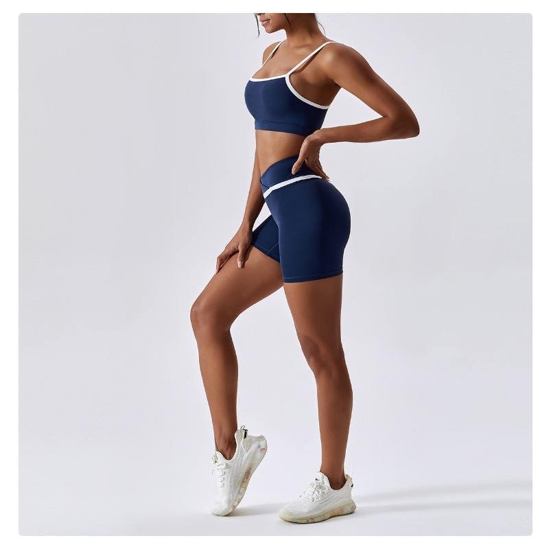 SC9271 Active Women Yoga Fitness Antrenament Yoga Seturi scurte Sport Sutien Sutien pentru femei cu Yoga Seamles