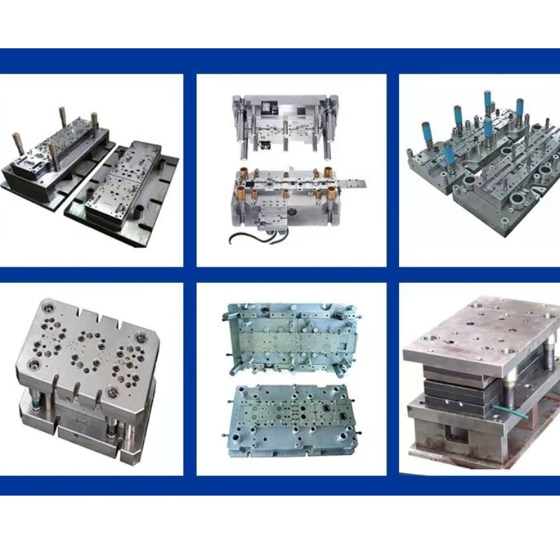 Mucegaiul hardware continuu. Un singur pumn, compus, desen, mucegai de cupru, design și fabricație