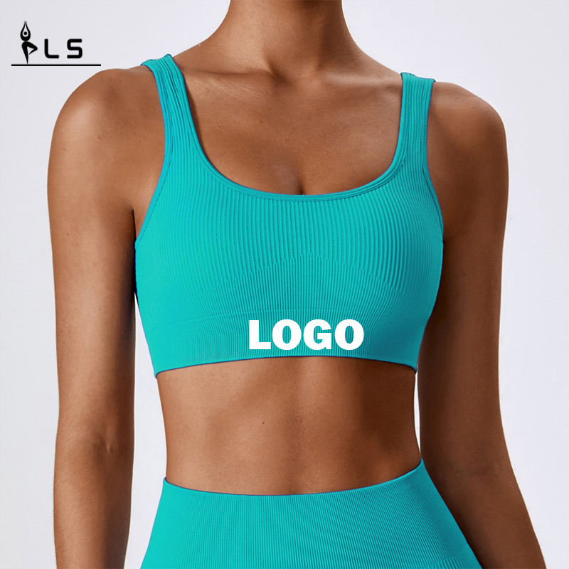 SC10131 Respirabil Push Up Exercițiu Antrenament pentru femei Yoga Sport Sutien Sutien Seamless U sutien sport