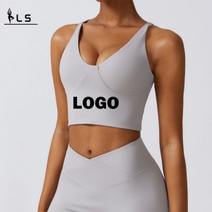 SC10136 YOGA Sutien pentru femei de înaltă calitate antrenament sportiv sport de fitness logo personalizat sport top sutien yoga yoga